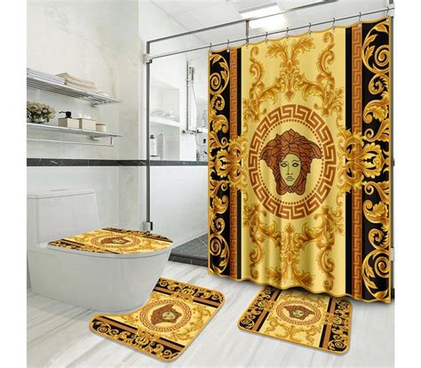 versace shower curtains|versace home catalog.